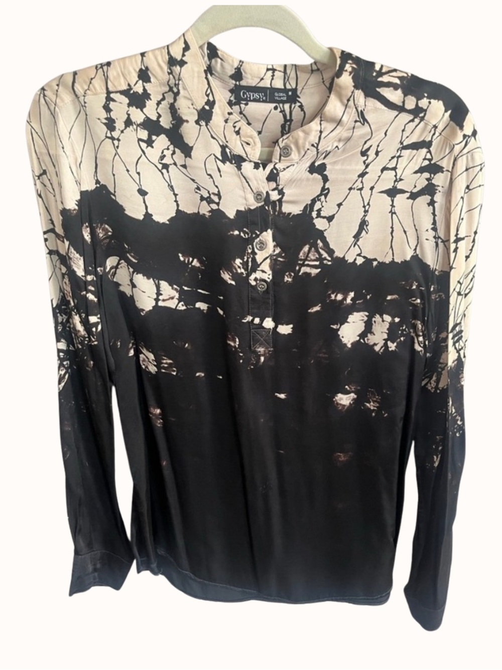 Gypsy Silk Tie Dye Blouse